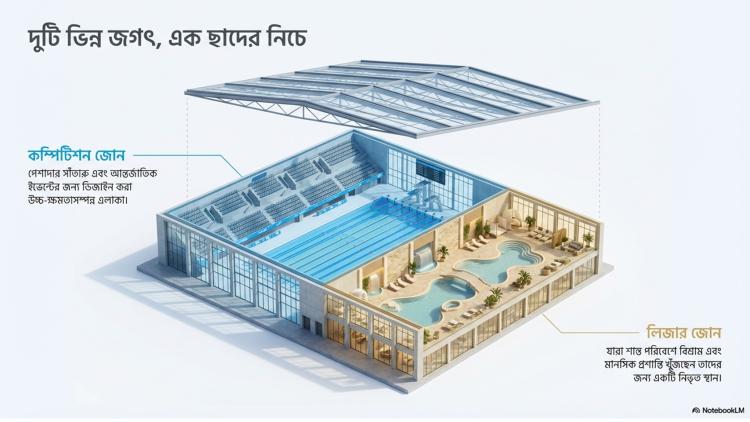dual swimming zone